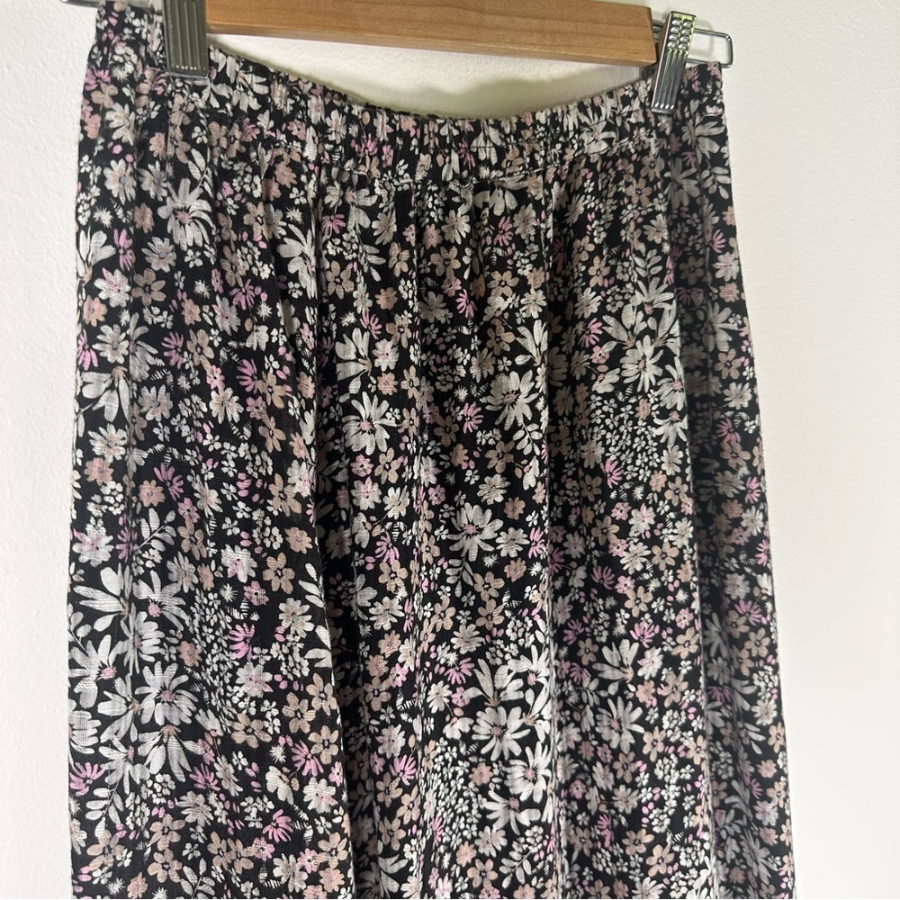 Saltwater Luxe Floral Maxi Skirt Size Small Boho Cottage Prarie - Picture 3 of 11
